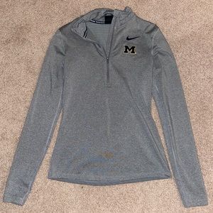 Nike 1/4 Zip Sweatshirt University of Michigan